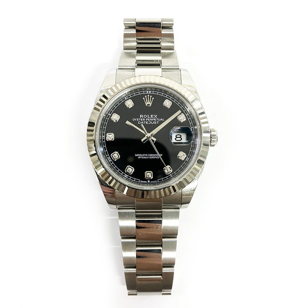 Rolex Datejust 126334 Black Diamond Dial Jan 2024