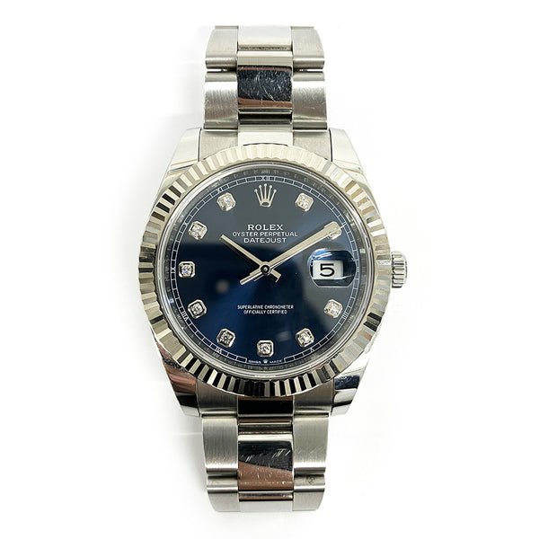 Rolex Datejust 126334 Blue Diamond Dial