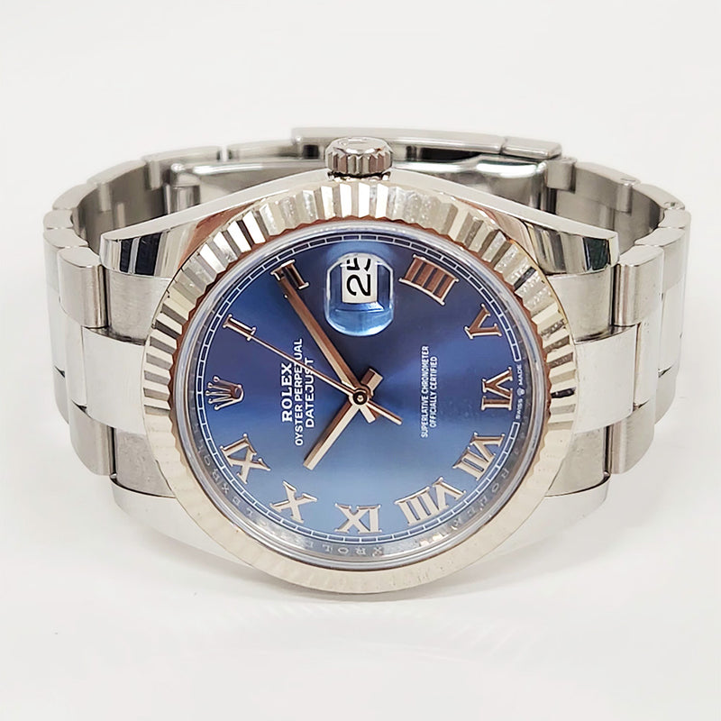 Rolex Datejust 126334 Blue Roman Dial Jul 2020