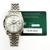 Rolex Datejust 126334 Silver Dial Sep 2024