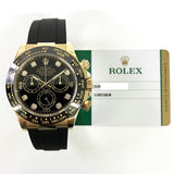 Rolex Daytona 116518LNG Black Dial Sep 2019