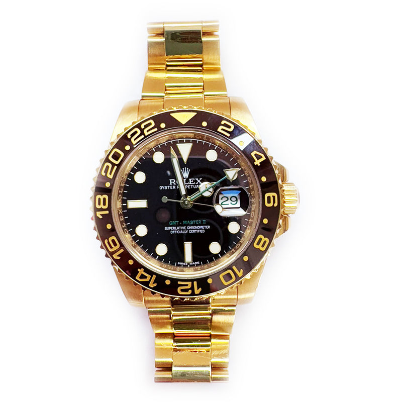 Rolex Gmt-Master 116718LN Black Dial May 2014