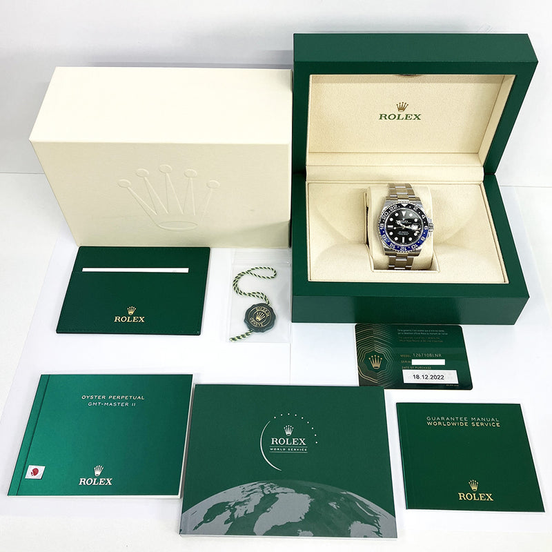 Rolex Gmt-Master 126710BLNR Batman Dial Dec 2022