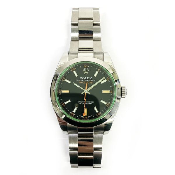 Rolex Milgauss 116400GV Black Dial Aug 2011