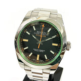 Rolex Milgauss 116400GV Black Dial Aug 2011