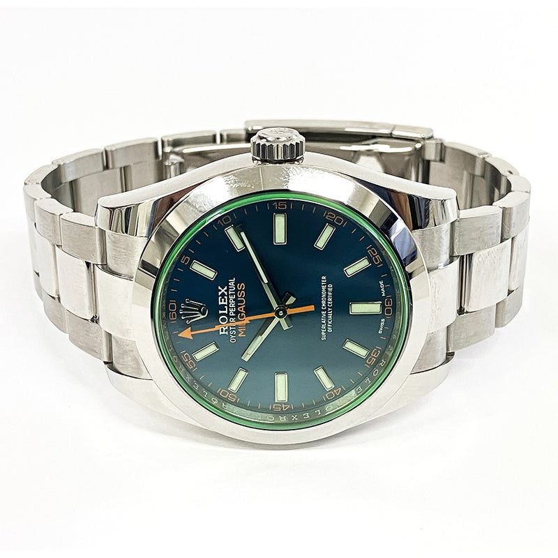 Rolex Milgauss 116400GV Blue Dial Jun 2020