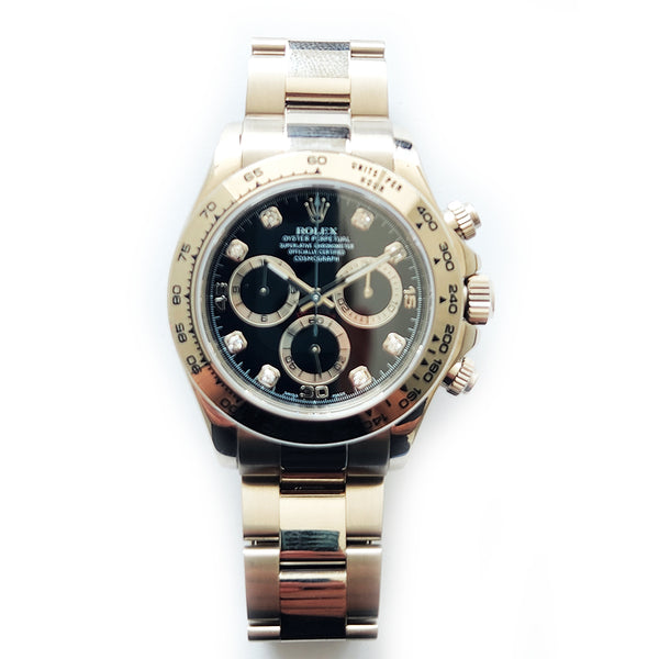 Rolex Oyster Perpetual 116509 Black Dial Aug 2009