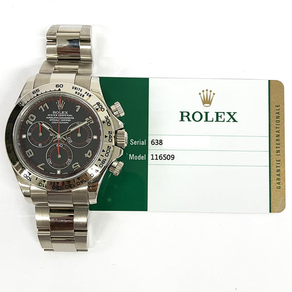 Rolex Oyster Perpetual 116509 Black Dial Dec 2017