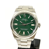 Rolex Oyster Perpetual 126000 Green Dial Sep 2023