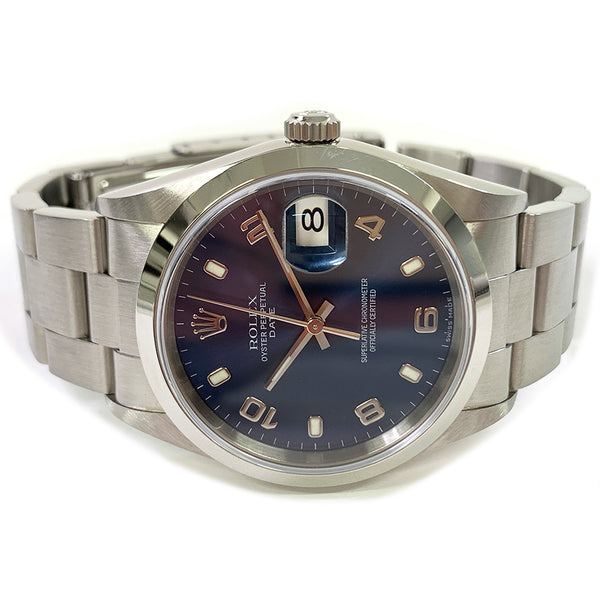 Rolex Oyster Perpetual Date 15200 Blue Dial