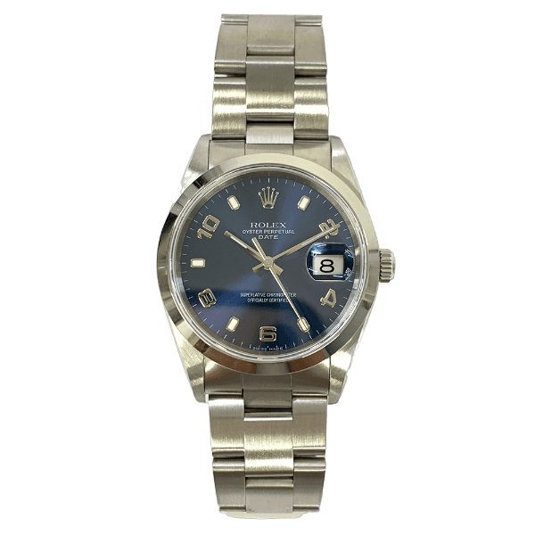 Rolex Oyster Perpetual Date 15200 Blue Dial