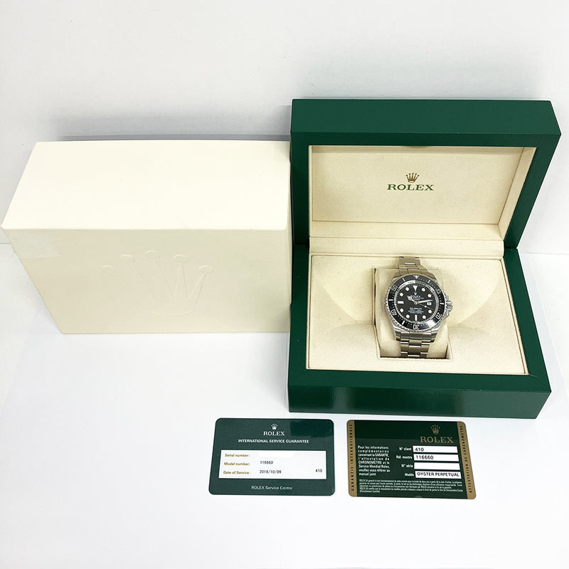 Rolex Sea-Dweller Deepsea 116660 Black Dial Aug 2013