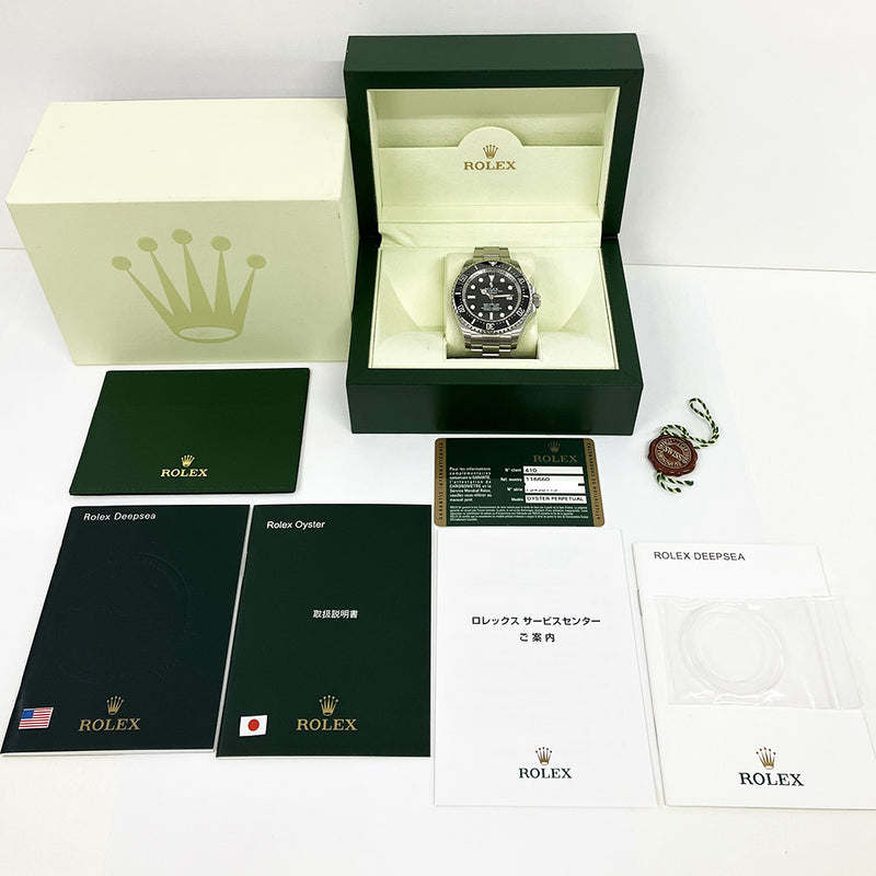 Rolex Sea-Dweller Deepsea 116660 Black Dial Nov 2013