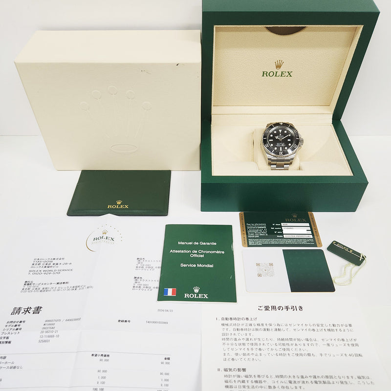 Rolex Sea-Dweller Deepsea 116660 Black Dial Sep 2014