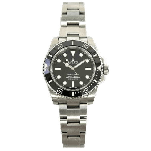 Rolex Submariner 114060 Black Dial Aug 2015