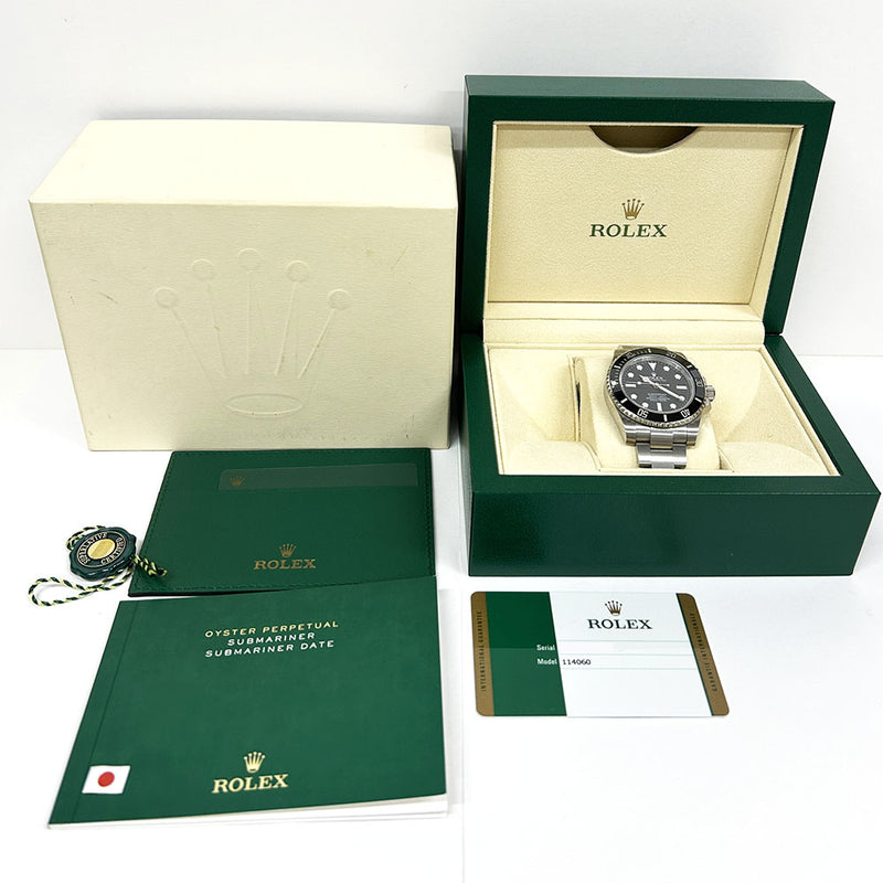 Rolex Submariner 114060 Black Dial Jan 2017