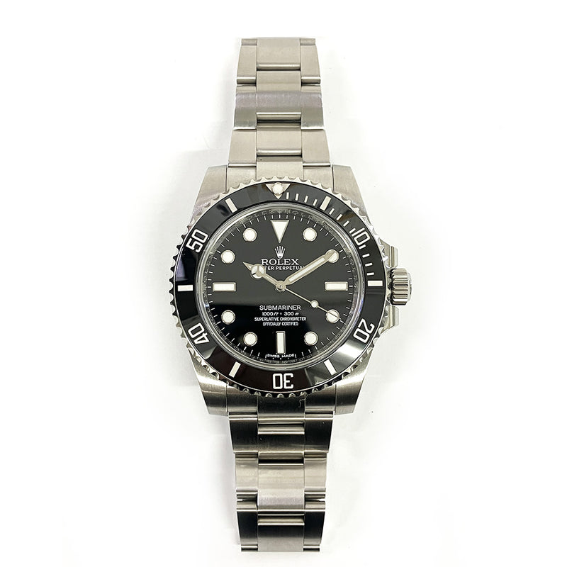 Rolex Submariner 114060 Black Dial Jul 2017