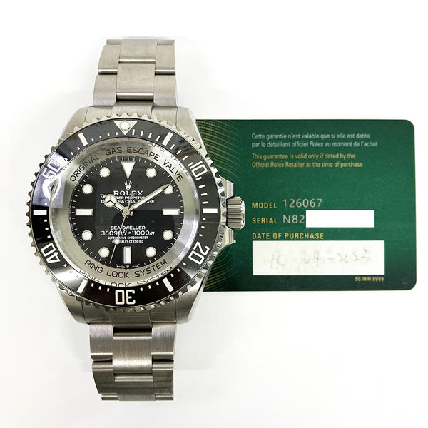 Rolex Submariner 126067 Black Dial Apr 2023