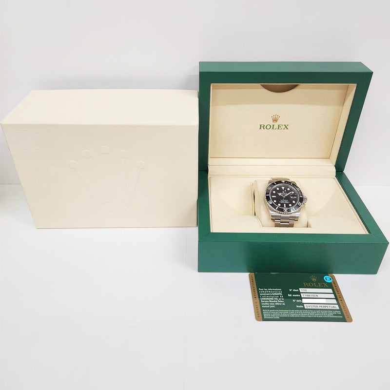 Rolex Submariner Date 116610LN Black Dial May 2012