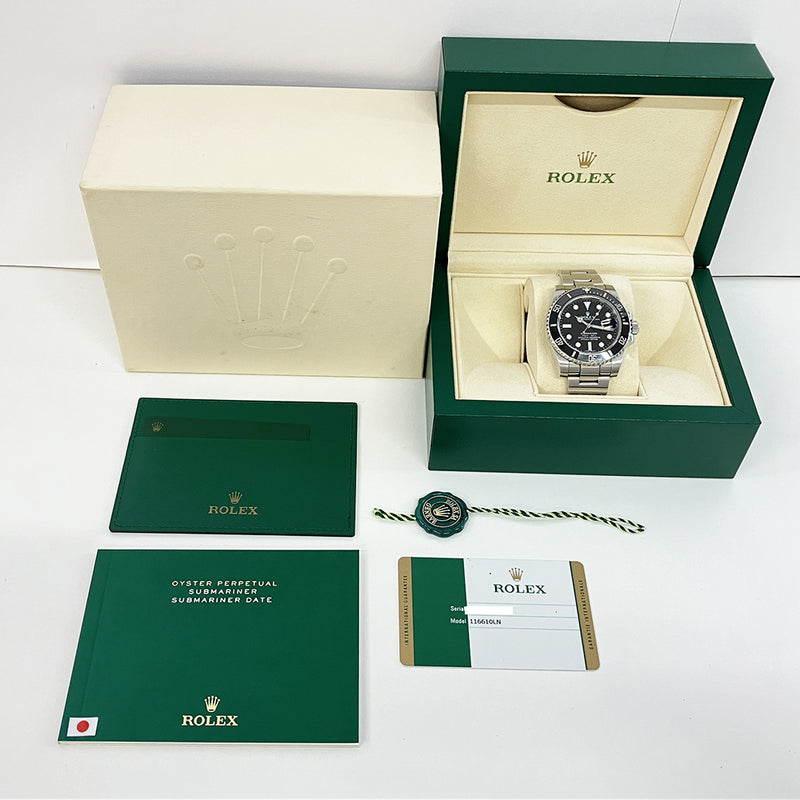 Rolex Submariner Date 116610LN Black Dial Oct 2015