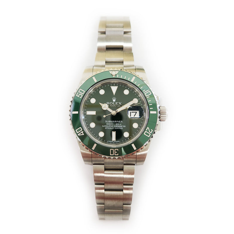 Rolex Submariner Date 116610LV Green Dial Dec 2016