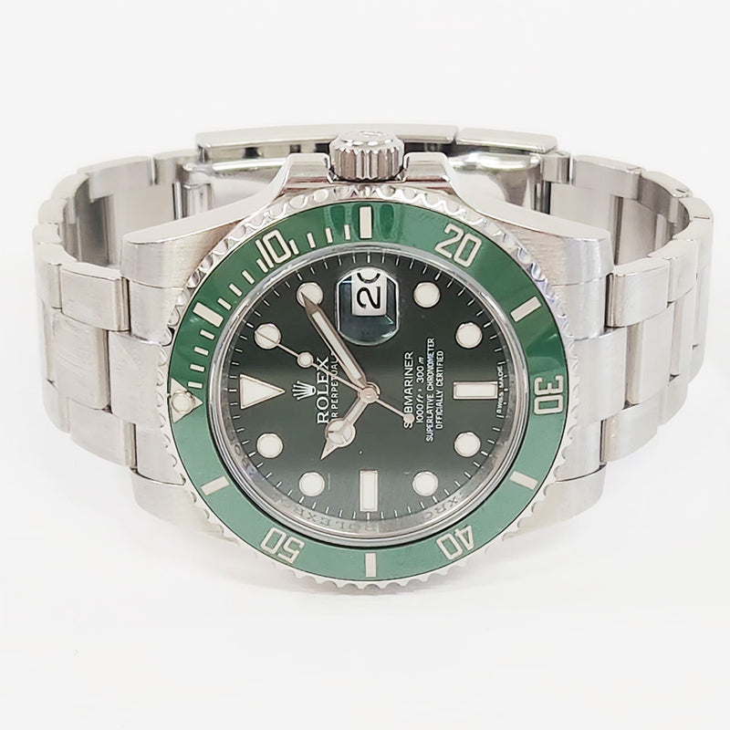 Rolex Submariner Date 116610LV Green Dial Dec 2016