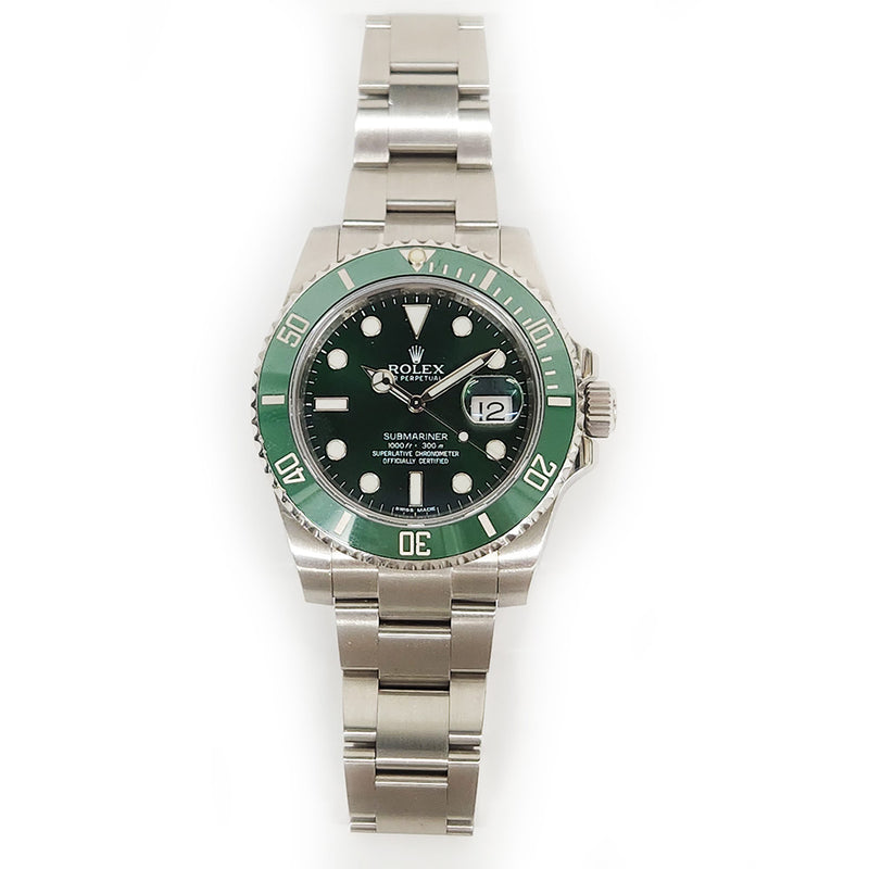 Rolex Submariner Date 116610LV Hulk Dial May 2012