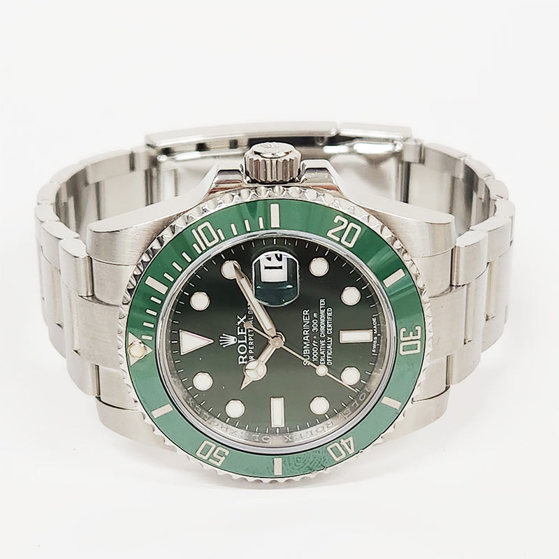 Rolex Submariner Date 116610LV Hulk Dial May 2012