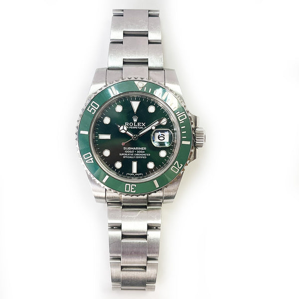 Rolex Submariner Date 116610LV Hulk Dial Oct 2016