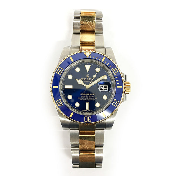 Rolex Submariner Date 116613LB Blue Dial May 2017