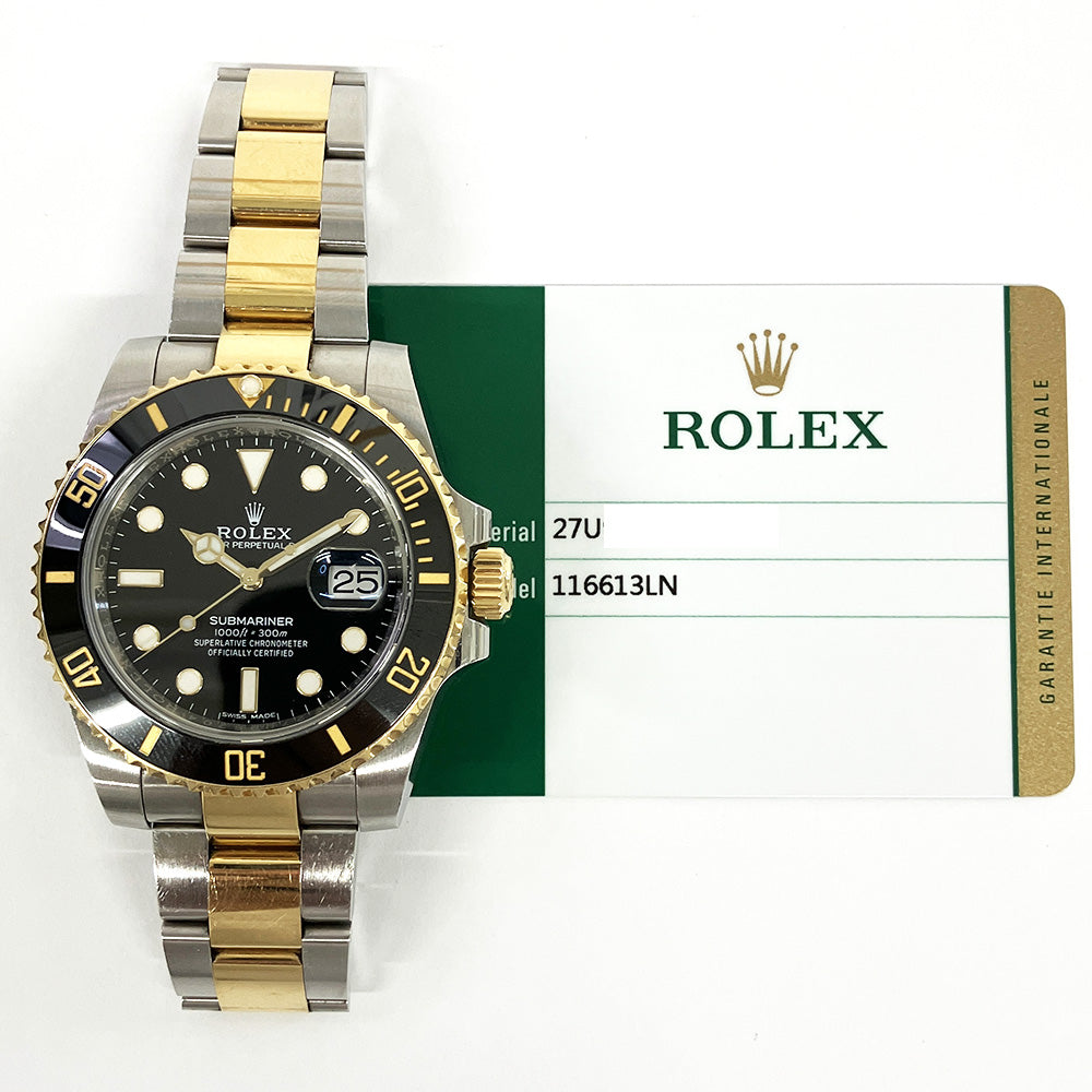 Rolex Submariner Date 116613LN Black Dial Oct 2016 CHRONONATION