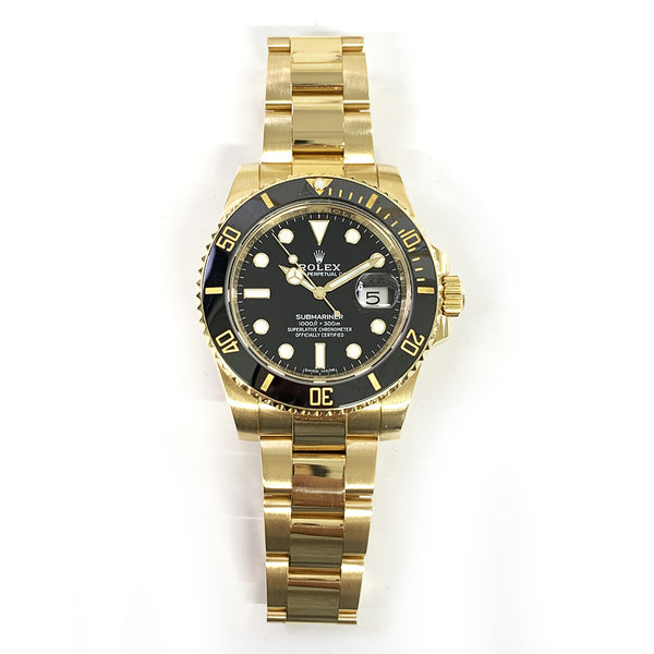 Rolex Submariner Date 116618LB Black Dial Aug 2019