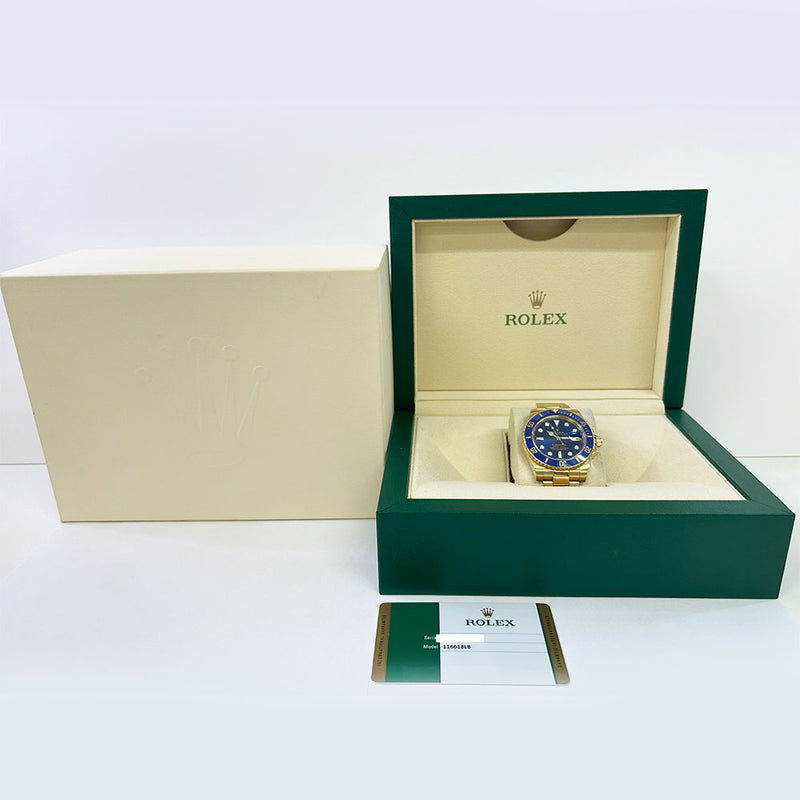 Rolex Submariner Date 116618LB Blue Dial Apr 2019