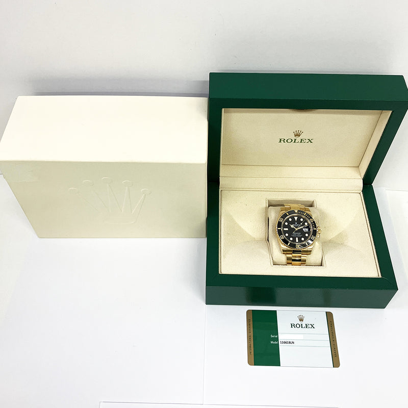 Rolex Submariner Date 116618LN Black Dial Feb 2018