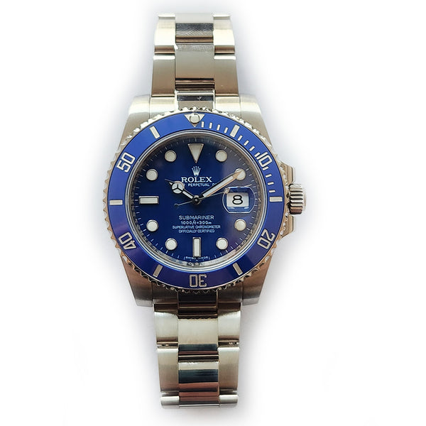 Rolex Submariner Date 116619LB Smurf Dial Nov 2011