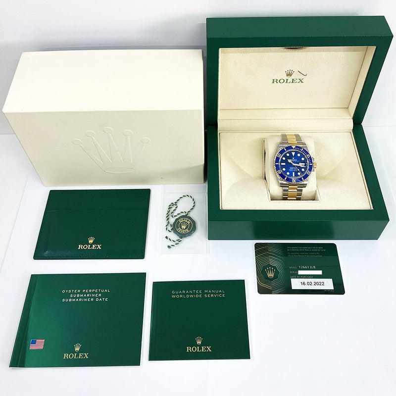 Rolex Submariner Date 126613LB Blue Dial Feb 2022