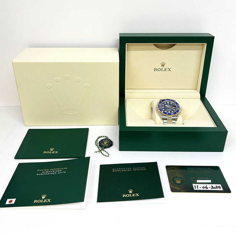 Rolex Submariner Date 126613LB Blue Dial Jun 2024