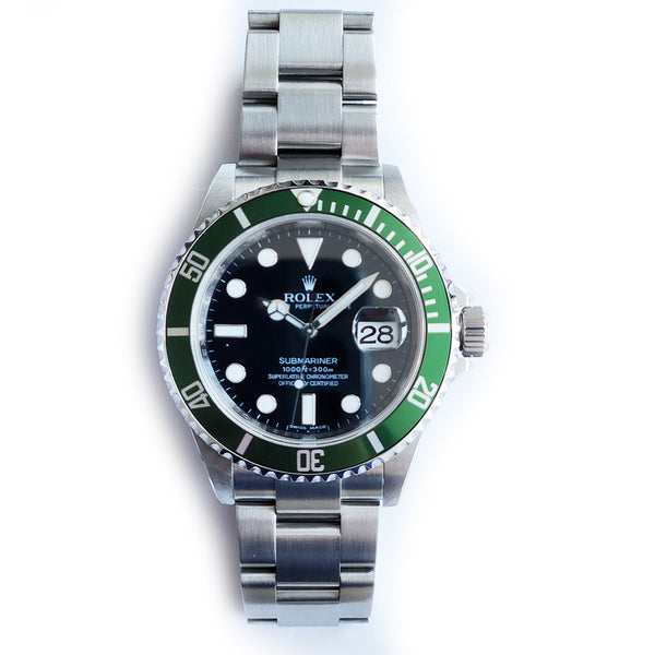 Rolex Submariner Date 16610LV Black Dial Feb 2008