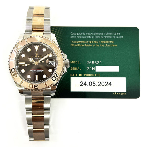 Rolex Yacht-Master 268621 Chocolate Dial May 2024