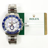 Rolex Yacht-Master II 116680 White Dial Dec 2017