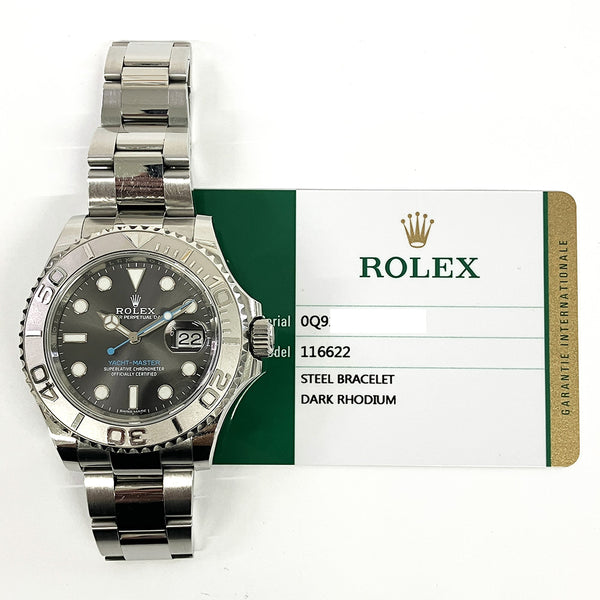 Rolex Yacht Master 116622 Slate Dial Feb 2019