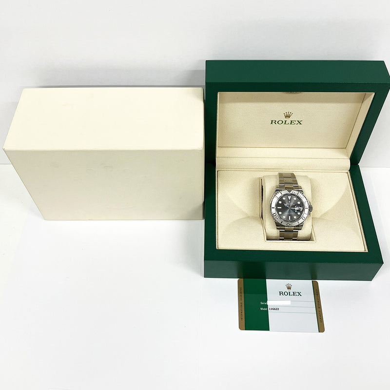 Rolex Yacht Master 116622 Slate Dial Sep 2018