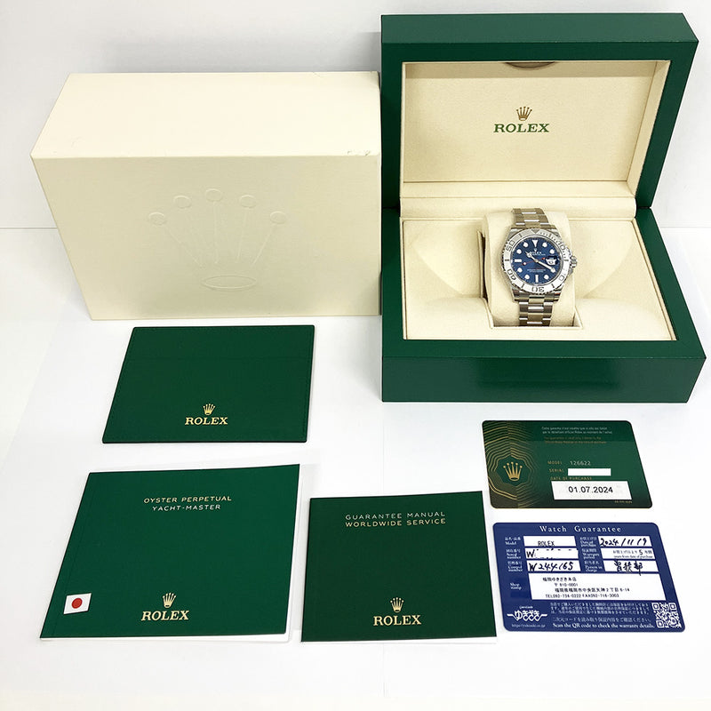 Rolex Yacht Master 126622 Blue Dial Jun 2024