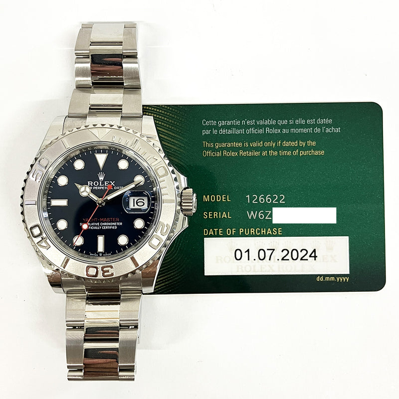 Rolex Yacht Master 126622 Blue Dial Jun 2024