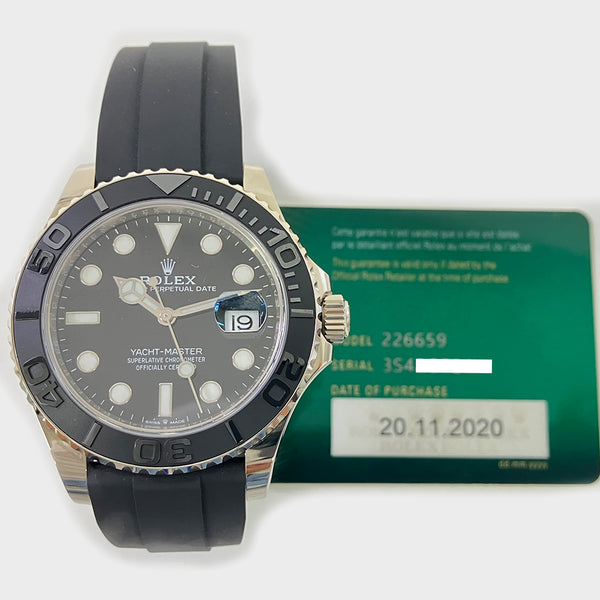 Rolex Yatcht-Master 226659 Black Dial Nov 2020