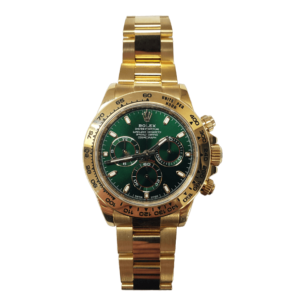 Rolex Cosmograph Daytona 116508 Green Dial Dec 2017