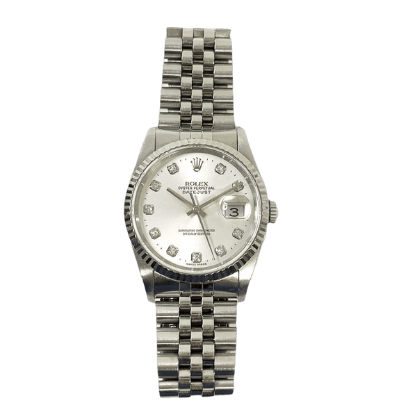 Rolex datejust discount 16234 diamond dial