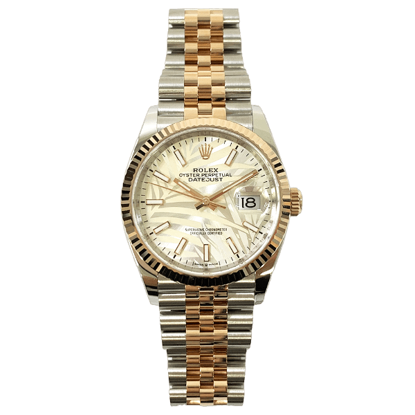 Rolex Datejust 126231 Silver Palm Apr 2024