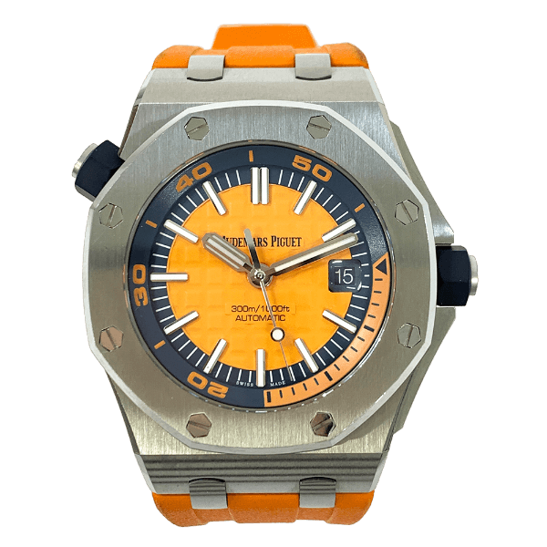 Audemars Piguet Royal Oak 15710ST.OO.A070CA.01 Orange Dial Sep 2017